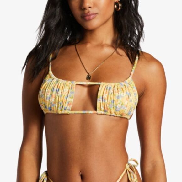 Billabong Southern Floral Alina Bralette Bikini Top - Picture 2 of 5